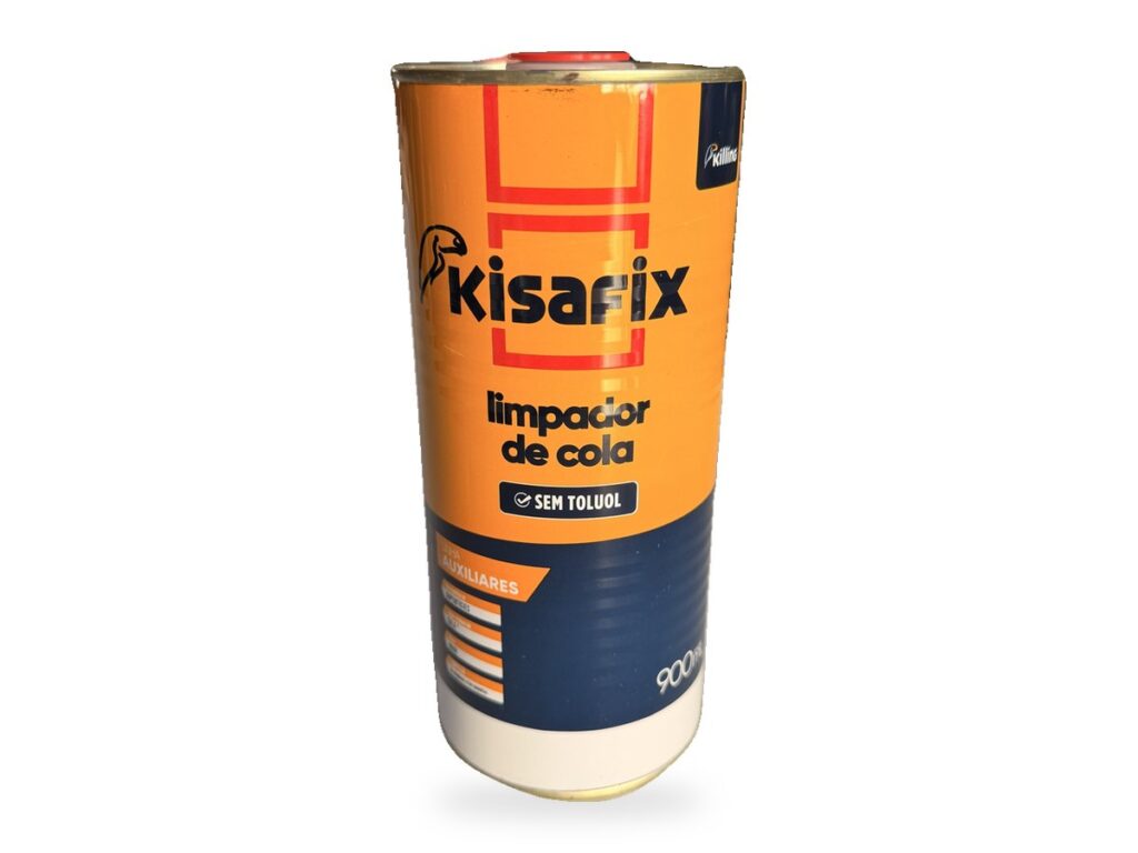 Lata de Limpador de Cola Kisafix 900 mL sem toluol